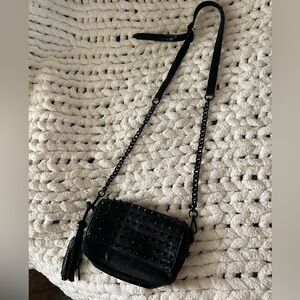 Victoria’s Secret Black Studded Shoulder Bag